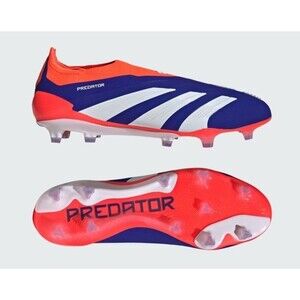 Adidas Predator Elite LL AG Mens Size 9 Soccer Cleats Laceless Lucid Blue NEW